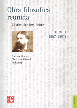 OBRA FILOS�FICA REUNIDA TOMO I (1867-1893)