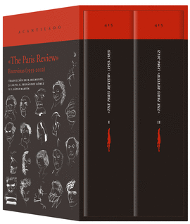 THE PARIS REVIEW (ESTUCHE CON DOS VOL�MENES) (IMPORTADO ESPA�A)