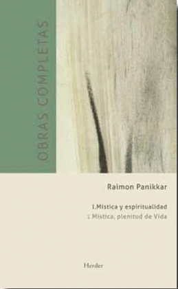OBRAS COMPLETAS TOMO 1 MISTICA Y ESPIRITUALIDAD