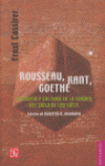 ROUSSEAU, KANT, GOETHE : FILOSOF�A Y CULTURA EN LA EUROPA DEL SIGLO DE LAS LUCES