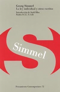 LA LEY INDIVIDUAL Y OTROS ESCRITOS