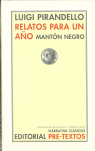 �RELATOS PARA UN A�O. MANT�N NEGRO