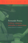 CRTICA, ENSAYOS, ARTCULOS Y ENTREVISTAS (IMPORTADO ESPAA)