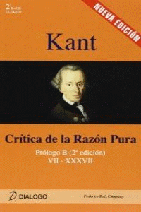 CR�TICA DE LA RAZ�N PURA