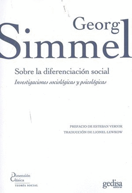 SOBRE LA DIFERENCIACI�N SOCIAL