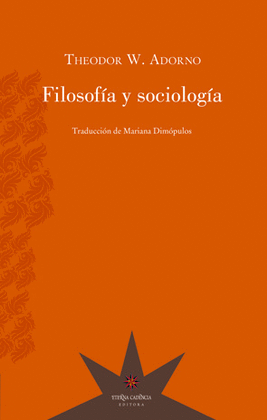 FILOSOF�A Y SOCIOLOG�A